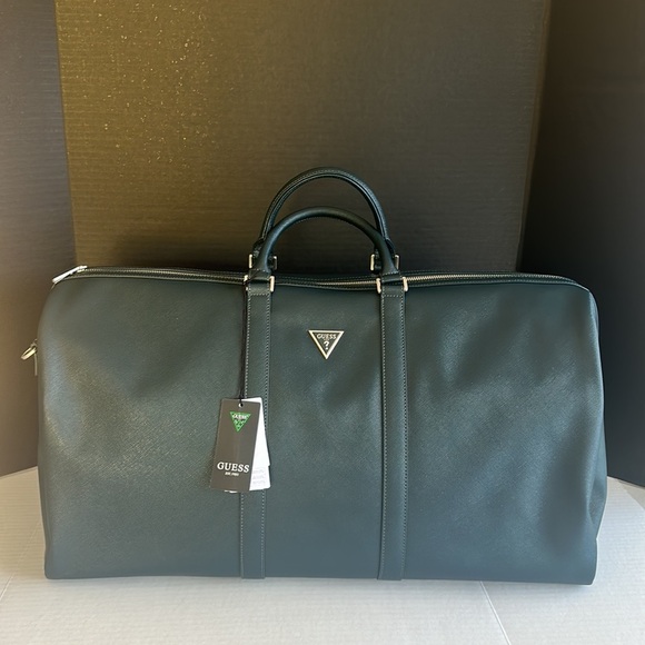 New GUESS Certosa saffiano Large Travel bag - Picture 10 of 16